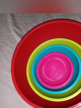 Colorful 4 Bowl Set